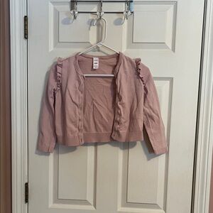 Carter's Blush Ruffle Sweater